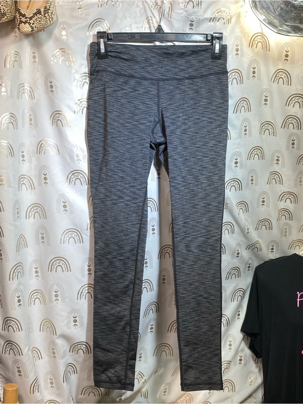 Ideology Heathered Dark Gray Leggings